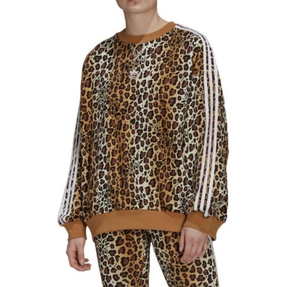 Adidas Crewneck Leopard